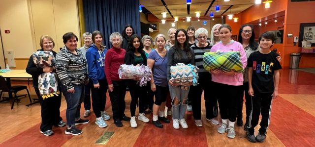 Youth Commission Blanket Making