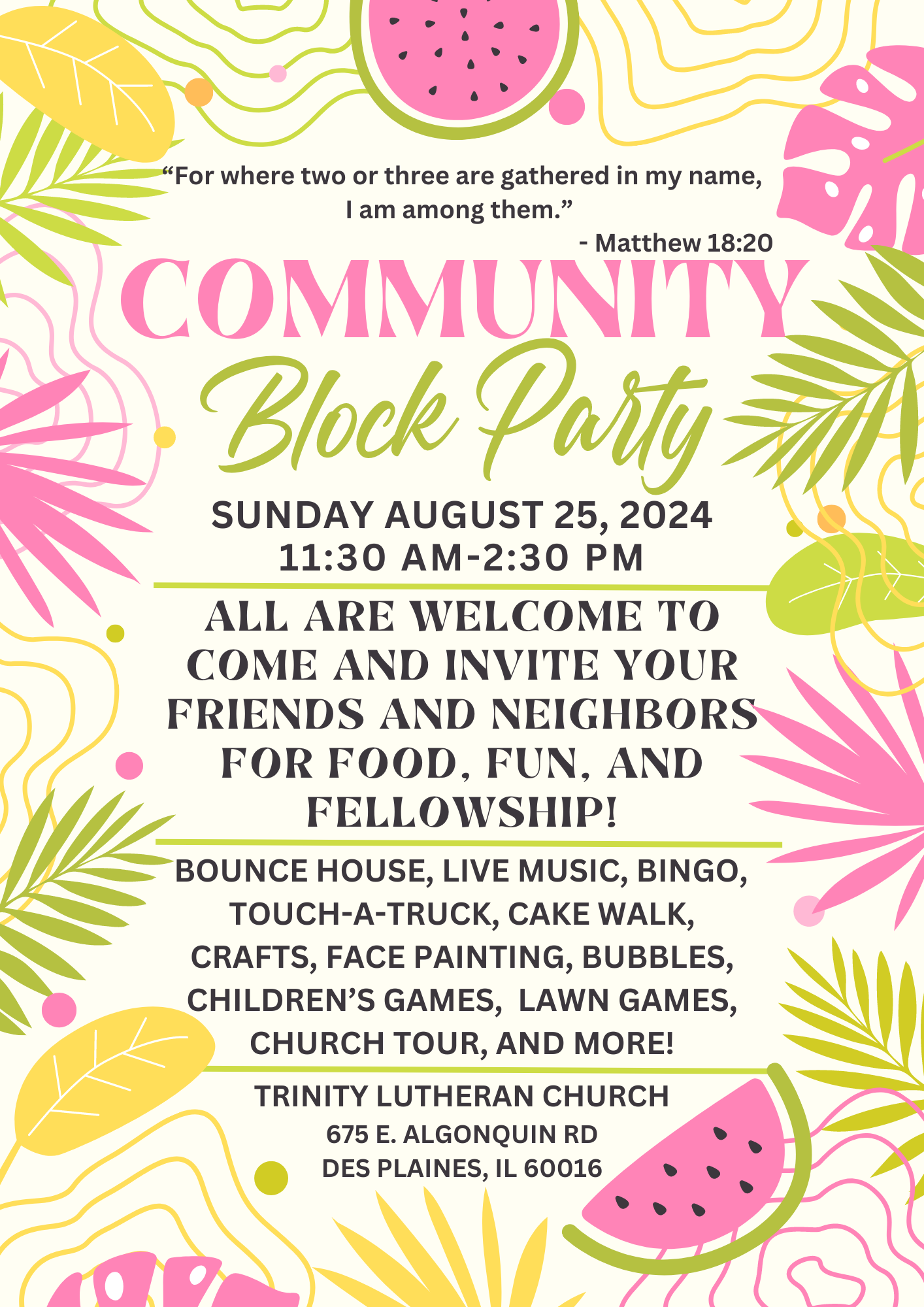 Community Block Party