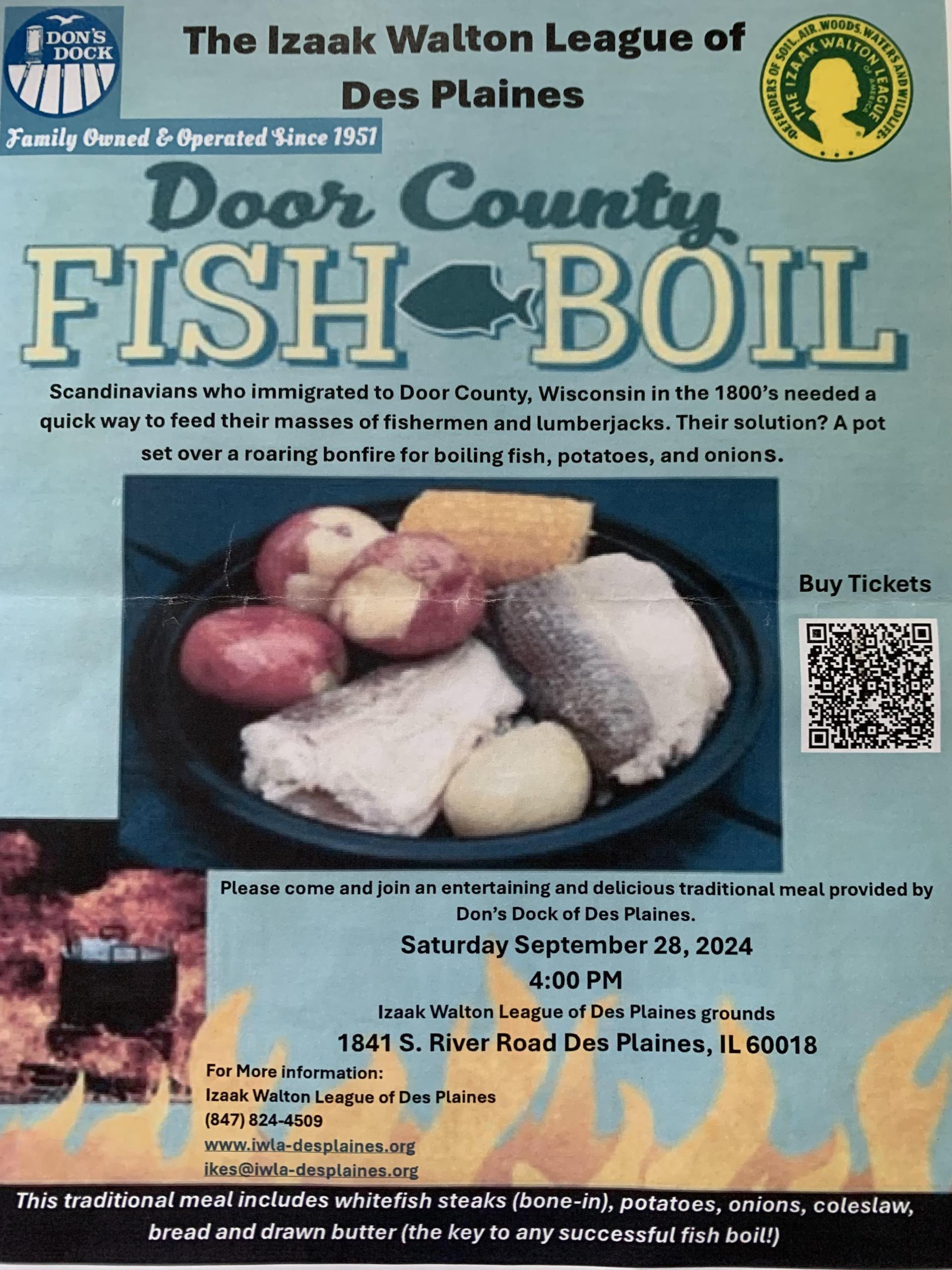 Fish boil flyer 2024